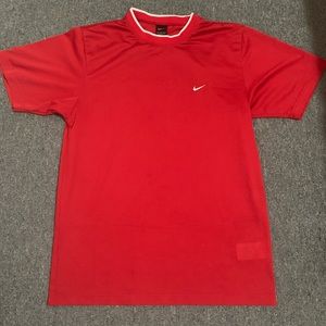 VTG Nike Mini Swoosh Mesh Ringer Tee